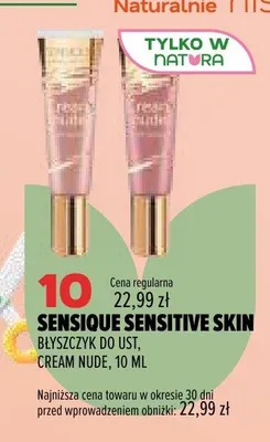 Błyszczyk do ust Sensique Sensitive Skin promocja w Drogerie Natura