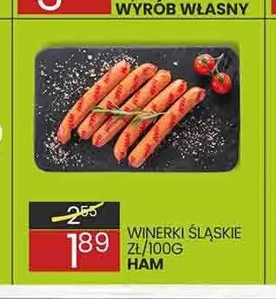 Winerki śląskie Ham promocja w Wafelek