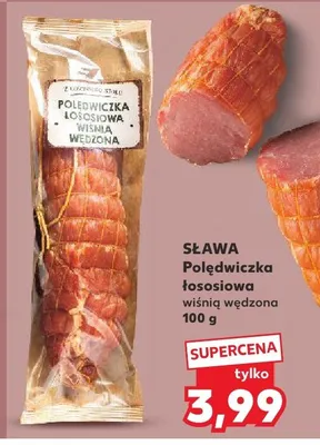 Polędwiczka łososiowa wiśnia wędzona promocja w Kaufland