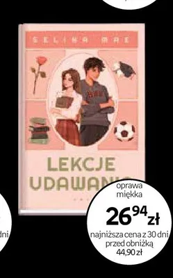 Książka Lekcje udawania Selina Mae promocja w Empik