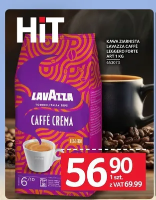 Kawa ziarnista Lavazza Caffè Crema Leggero promocja w Selgros