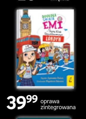 Książka Dookoła świata z Emi Londyn Wilga promocja w Empik