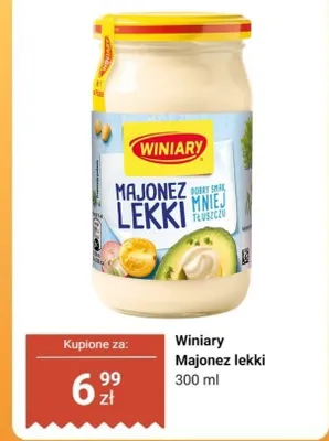 Majonez lekki Winiary promocja w Dino