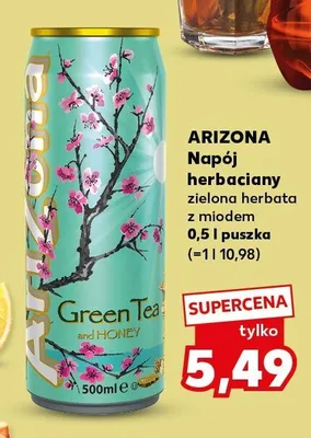 Napój herbaciany Arizona Green Tea with Honey promocja w Kaufland