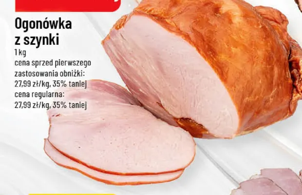 Ogonówka z szynki Pekpol promocja w POLOmarket