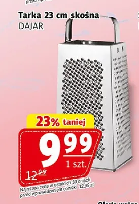Tarka 23cm skośna DAJAR promocja w Prim Market
