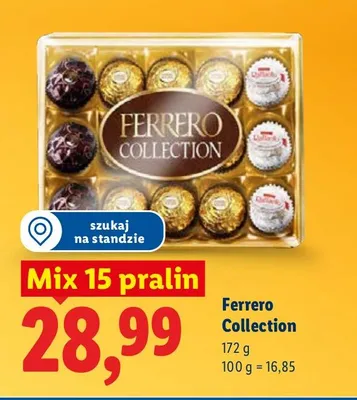 Praliny Ferrero Collection promocja w Lidl