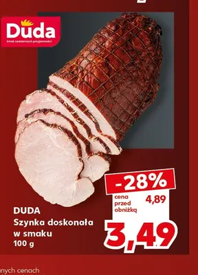 Szynka doskonała w smaku Duda promocja w Kaufland