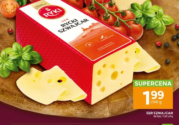 Ser szwajcar Ryki promocja w Stokrotka