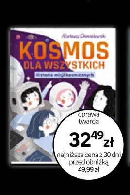 Książka Kosmos dla wszystkich oprawa twarda promocja w Empik
