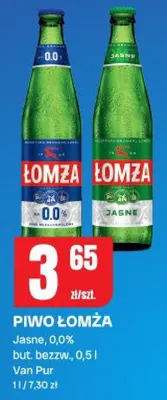 Piwo jasne, 0,0%, jasne 0.5l promocja w Chorten