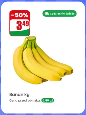 Banany promocja w Dino