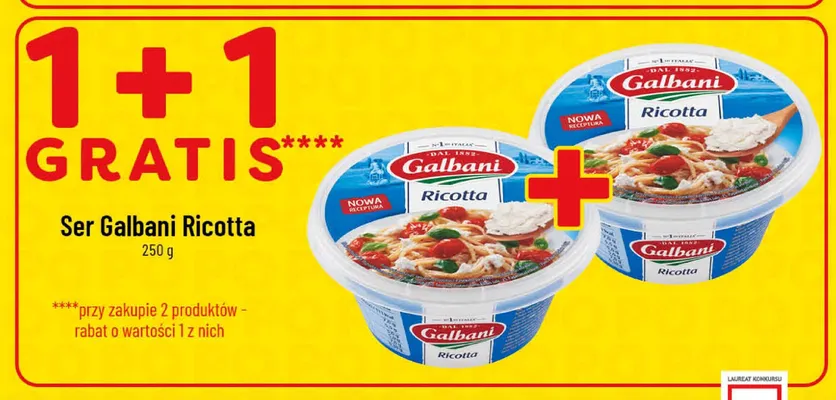 Ser Galbani Ricotta promocja w POLOmarket