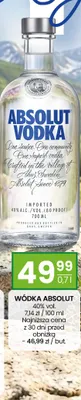 Wódka Absolut promocja w Twój Market