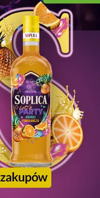 Likier Soplica Let's Party Ananas & Pomarańcza promocja w Biedronka