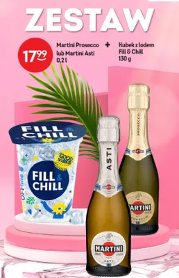 Zestaw Martini + Kubek z lodem promocja w Żabka