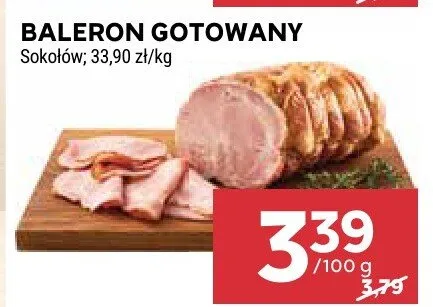 Baleron gotowany promocja w Stokrotka