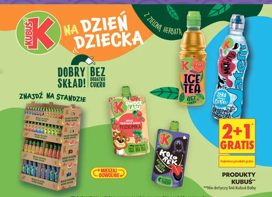 Produkty Kubuś promocja w Biedronka