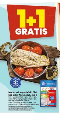 Morszczuk argentyński filet bez skóry Abramczyk promocja w Twój Market