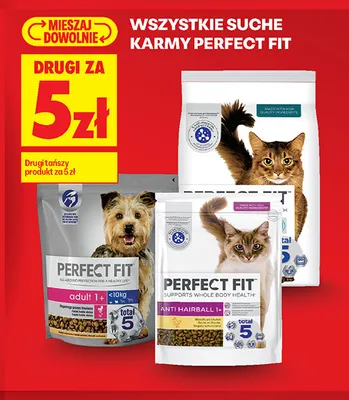 Suche karmy Perfect Fit promocja w Biedronka