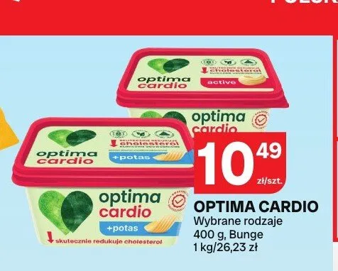 Margaryna Optima Cardio promocja w Chorten