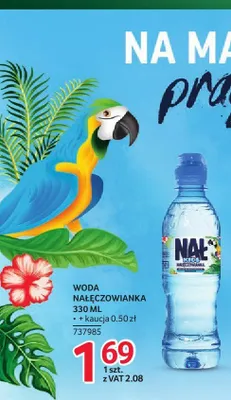 Woda niegazowana Nałęczowianka Kids promocja w Selgros
