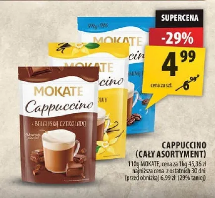 Cappuccino MOKATE promocja w Arhelan