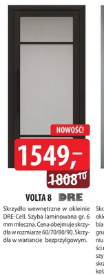 Skrzydło wewnętrzne Volta 8 promocja w Dobre Dla Domu