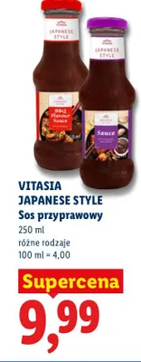 Sos przyprawowy Vitasia Japanese Style promocja w Lidl