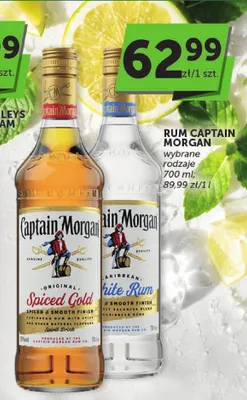 Rum Captain Morgan White Rum promocja w ABC