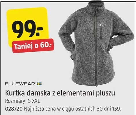 Kurtka damska z elementami pluszu promocja w Jula