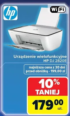 Urządzenie wielofunkcyjne HP DJ 2820E promocja w Carrefour