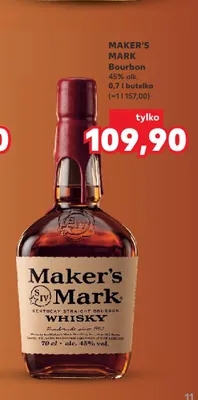 Bourbon Maker's Mark promocja w Kaufland