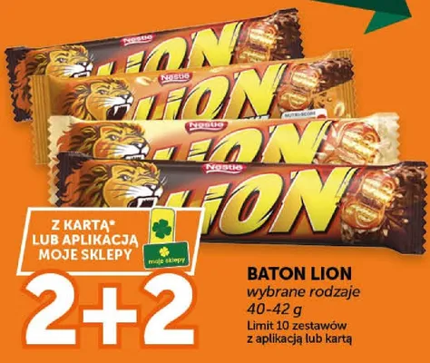 Baton Lion wybrane rodzaje promocja w Euro Sklep