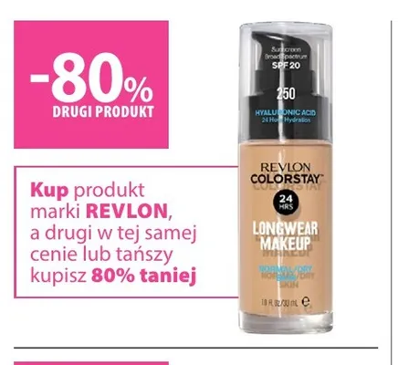 Produkty marki Revlon promocja w Hebe