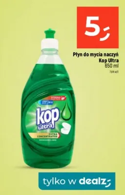Płyn do mycia naczyń promocja w Dealz