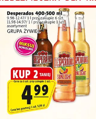 Piwo Desperados promocja w Prim Market