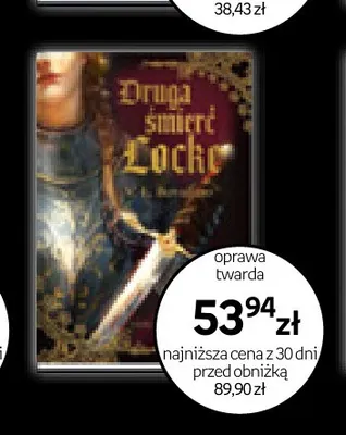 Książka Druga śmierć Locke'a promocja w Empik