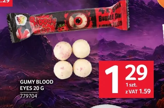 Gumy Blood Eyes promocja w Selgros