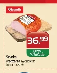 Szynka wędzarza Olewnik promocja w MALINKA