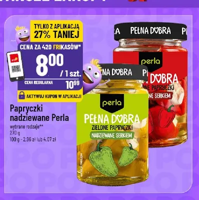 Papryczki nadziewane Perla promocja w POLOmarket