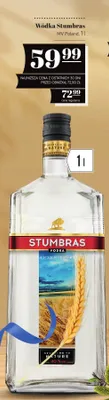 Wódka Stumbras promocja w POLOmarket