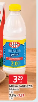 Mleko Polskie Mlekovita promocja w Leclerc
