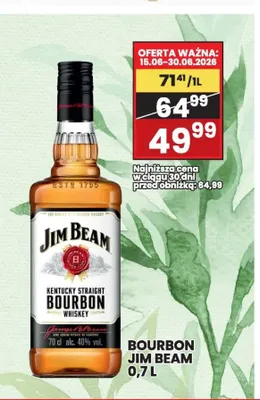 Bourbon Jim Beam promocja w Wafelek