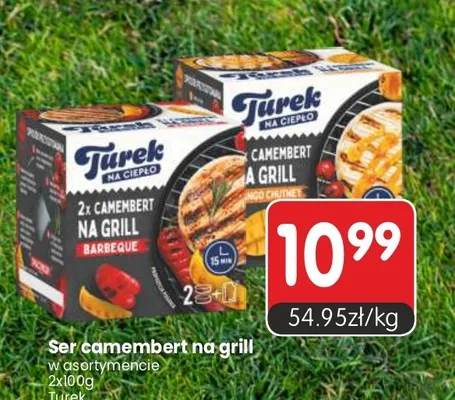 Ser camembert na grill Turek promocja w Market Point