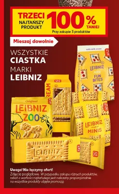 Herbatniki maślane ZOO Leibniz promocja w Kaufland