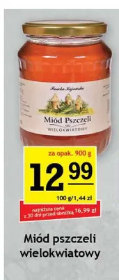 Miód pszczeli wielokwiatowy Pasieka Kujawska promocja w Gram Market
