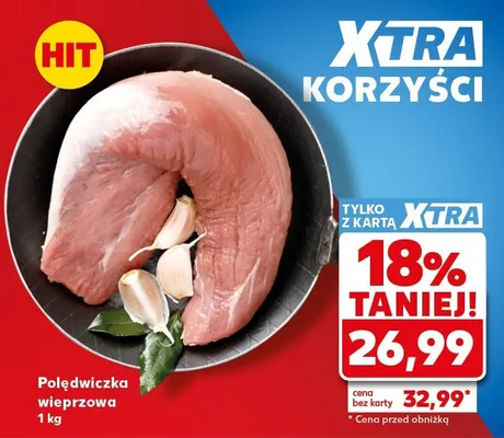Polędwiczka wieprzowa promocja w Kaufland