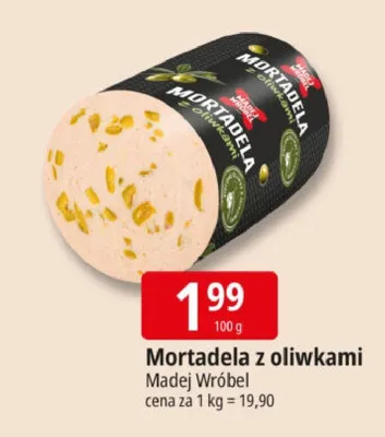 Mortadela z oliwkami promocja w Leclerc
