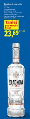 Wódka Żołądkowa de Luxe promocja w Lidl